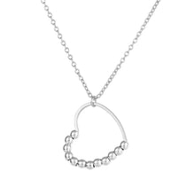 Load image into Gallery viewer, Heart Spinner Necklace