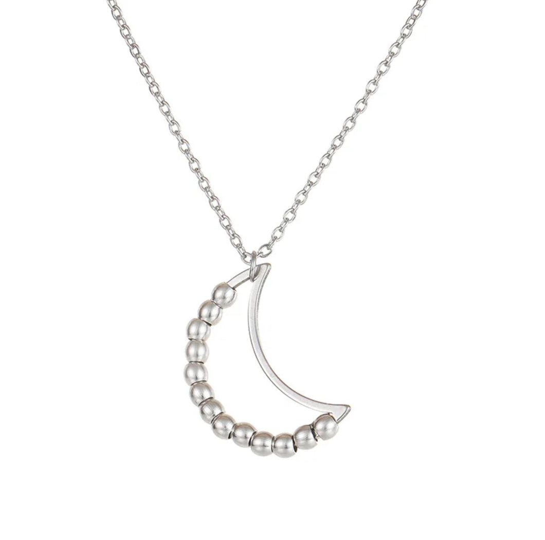 Moon Spinner Necklace