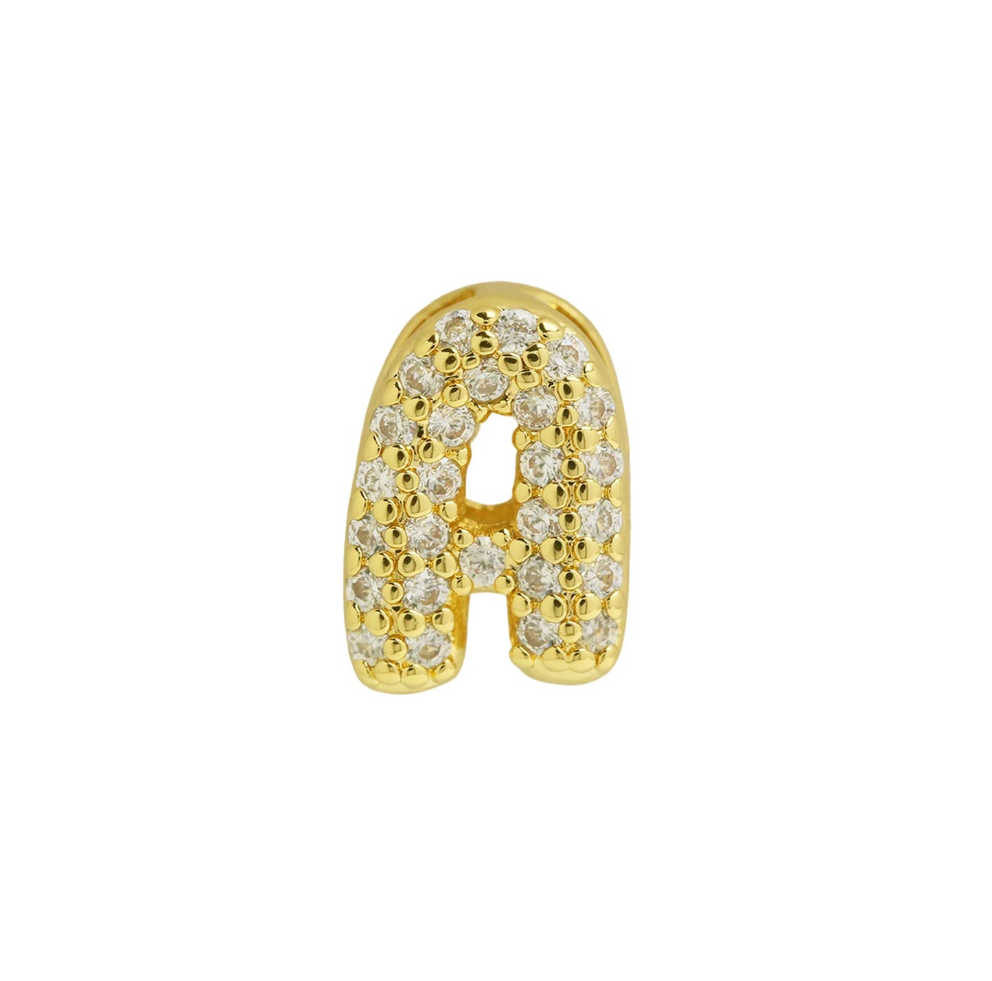 Mini Zircon Initial Necklace
