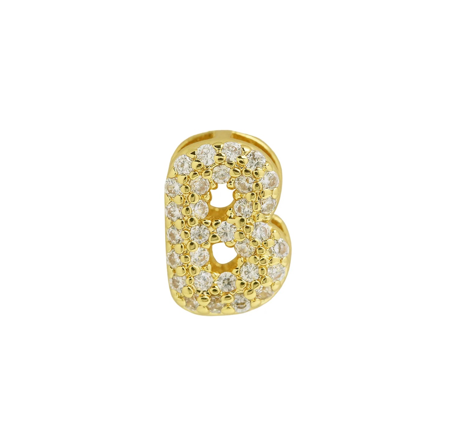 Mini Zircon Initial Necklace