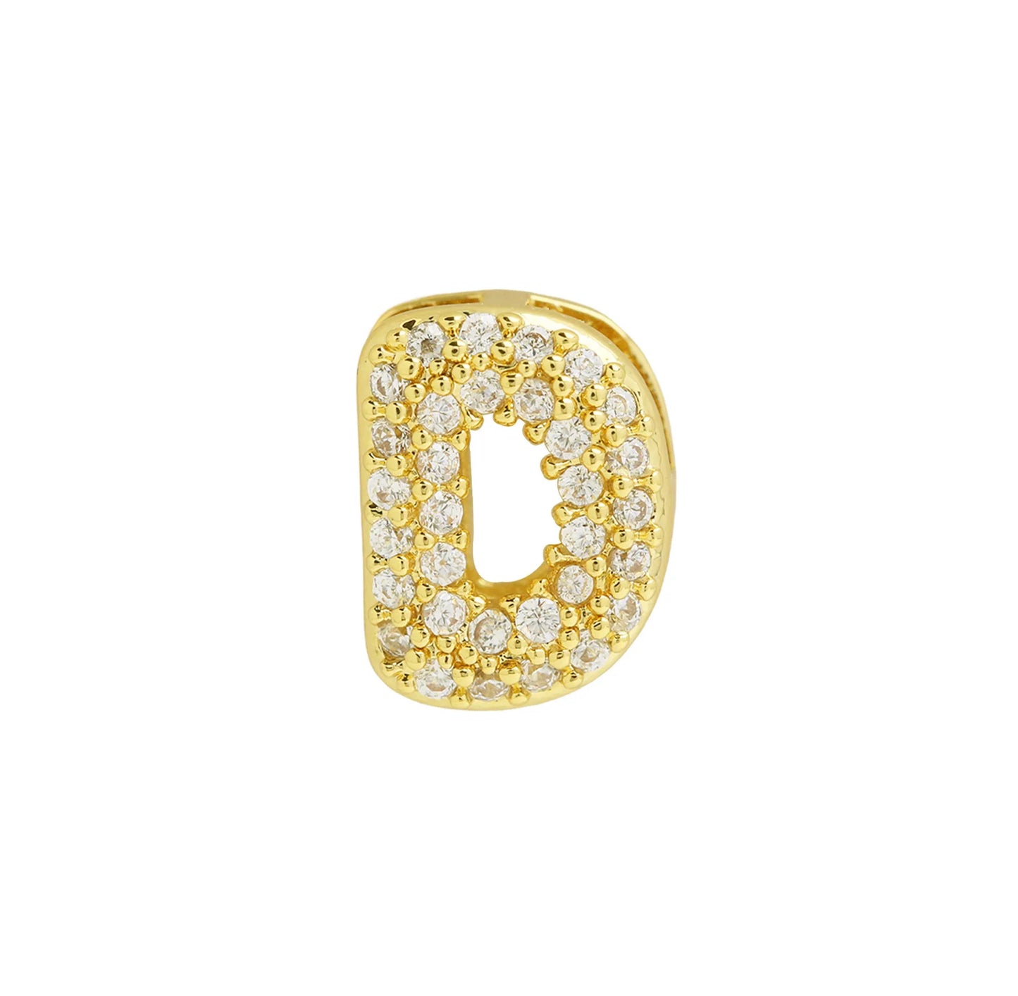 Mini Zircon Initial Necklace