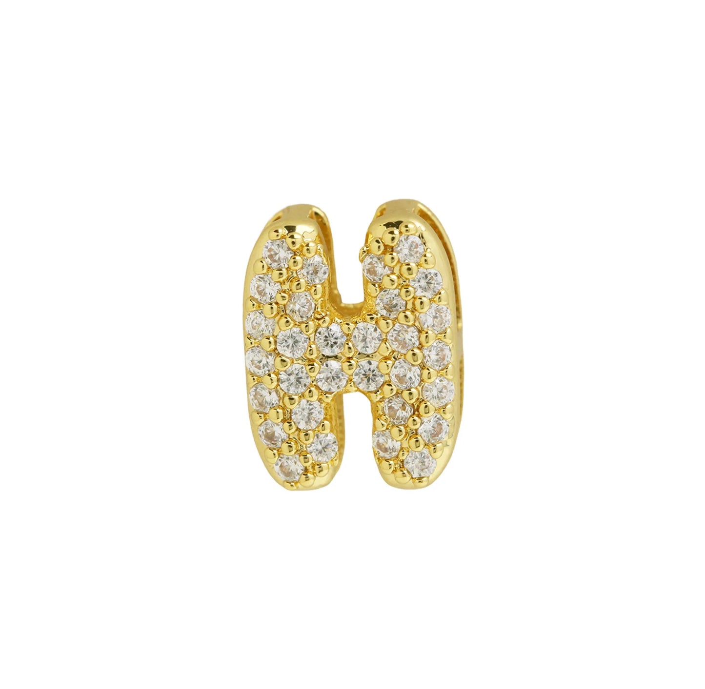 Mini Zircon Initial Necklace