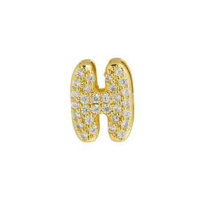 Mini Zircon Initial Necklace