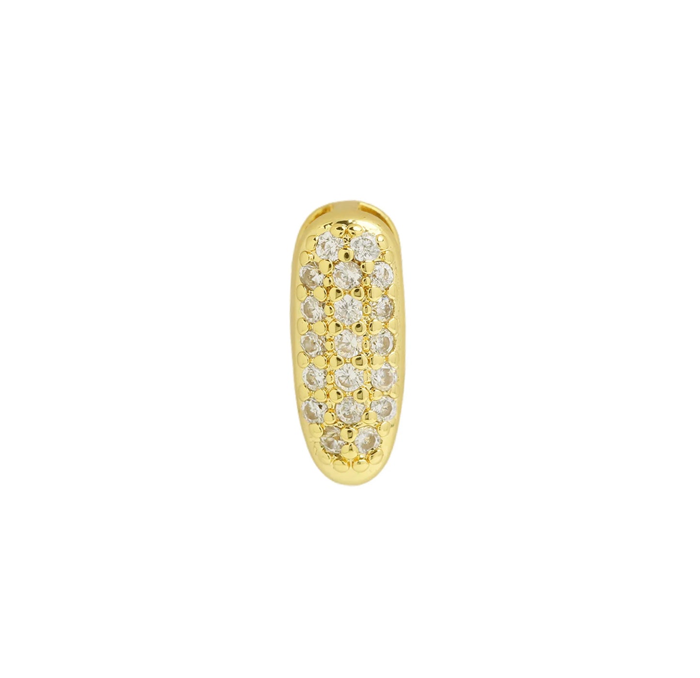 Mini Zircon Initial Necklace