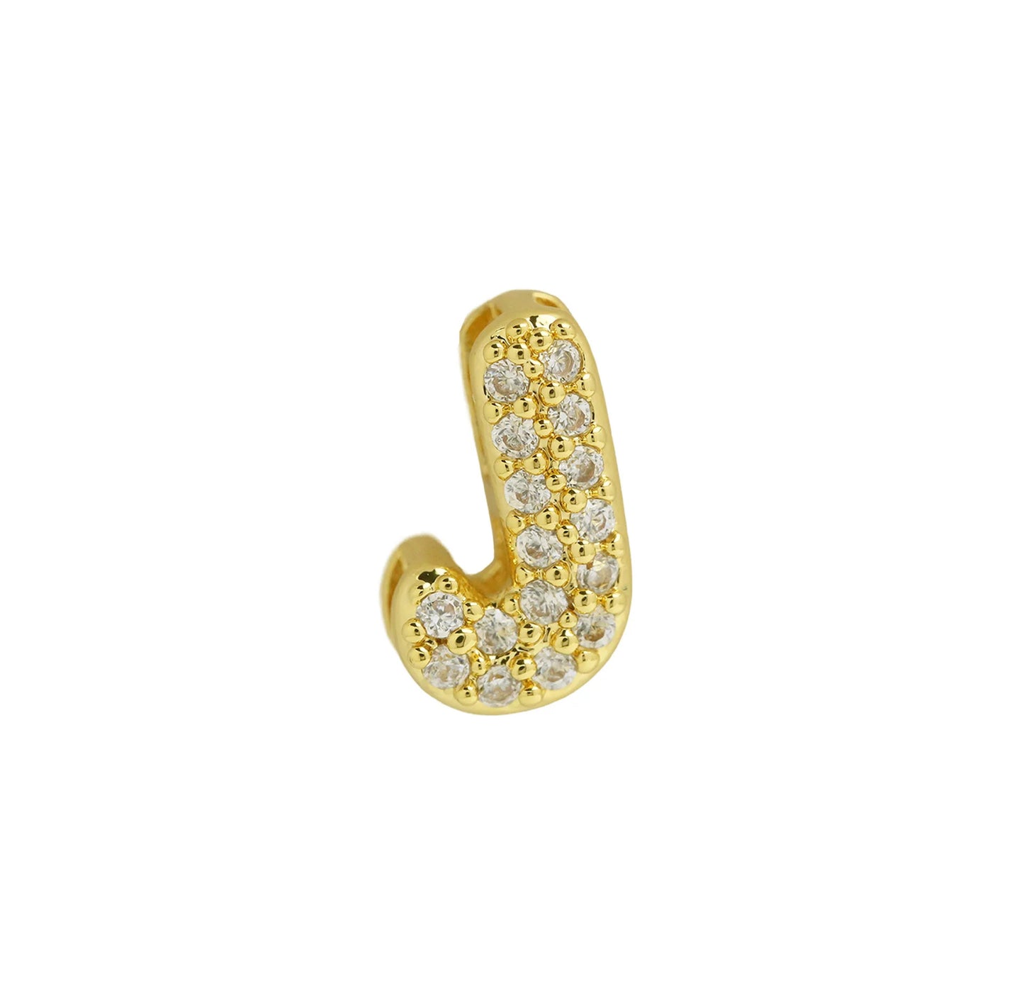 Mini Zircon Initial Necklace