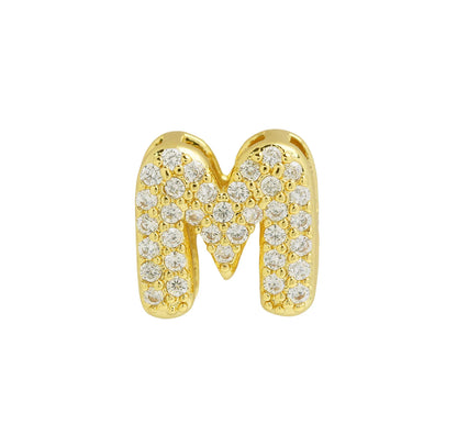 Mini Zircon Initial Necklace