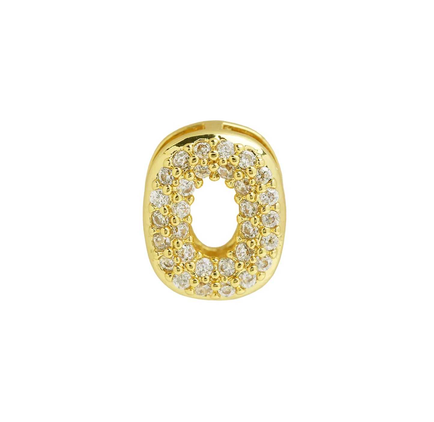 Mini Zircon Initial Necklace
