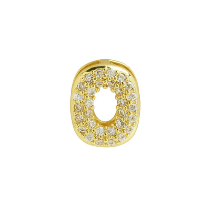 Mini Zircon Initial Necklace