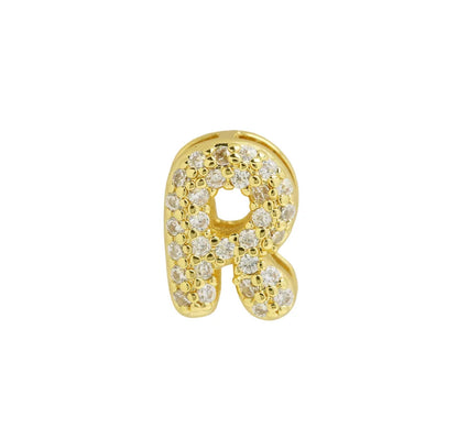 Mini Zircon Initial Necklace
