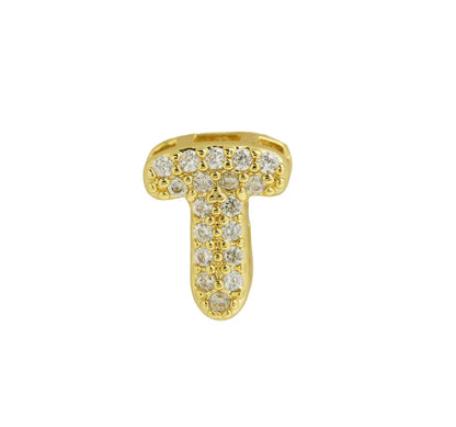 Mini Zircon Initial Necklace