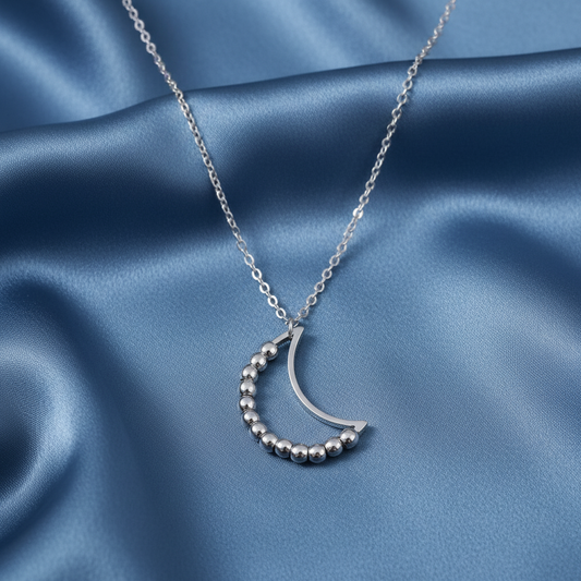 Moon Spinner Necklace