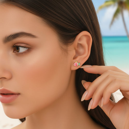 Tropical Colorful Fish Earrings