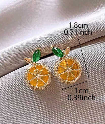 Lemon Gem Earrings