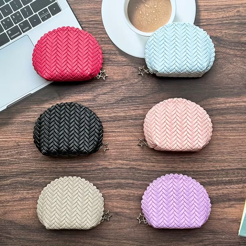 Mini Weave Jewelry Pouch