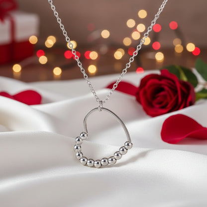 Heart Spinner Necklace