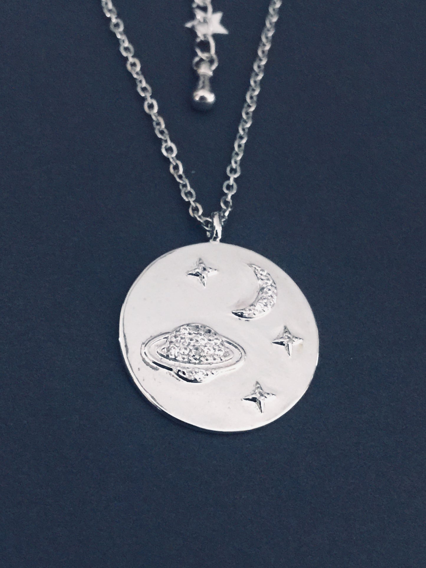 Cosmic Moon Star Necklace