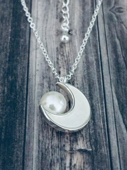 Pearl Moon Necklace