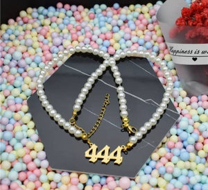 444 Pearl Necklace