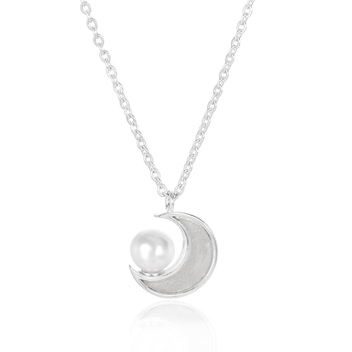 Pearl Moon Necklace