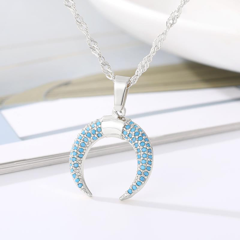 Blue Moon Necklace