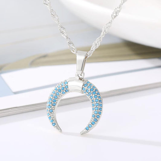 Blue Moon Necklace