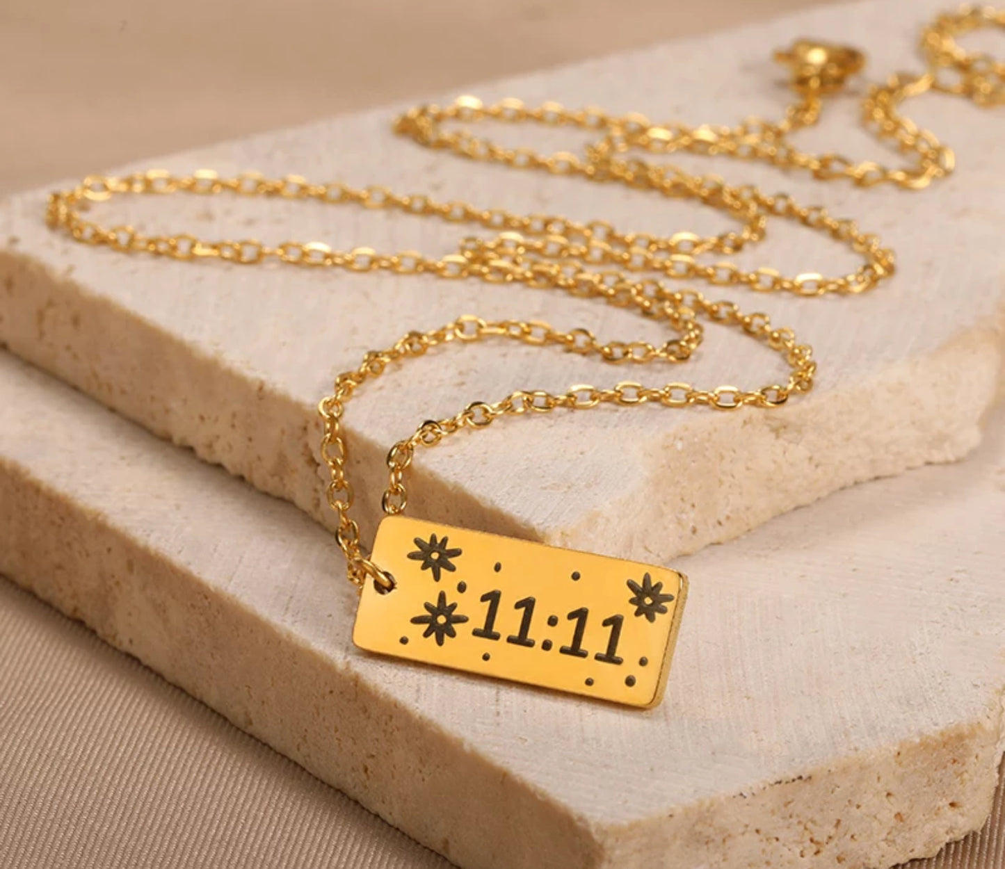 Make a Wish 11:11  Necklace