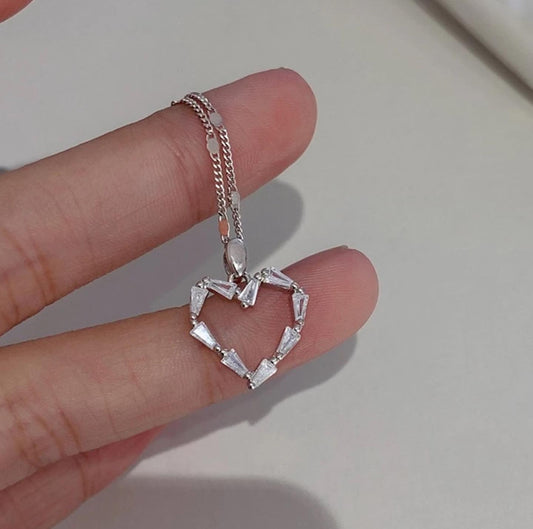 Crystal Heart Necklace