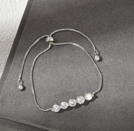 Zircon Adjustable Bracelet
