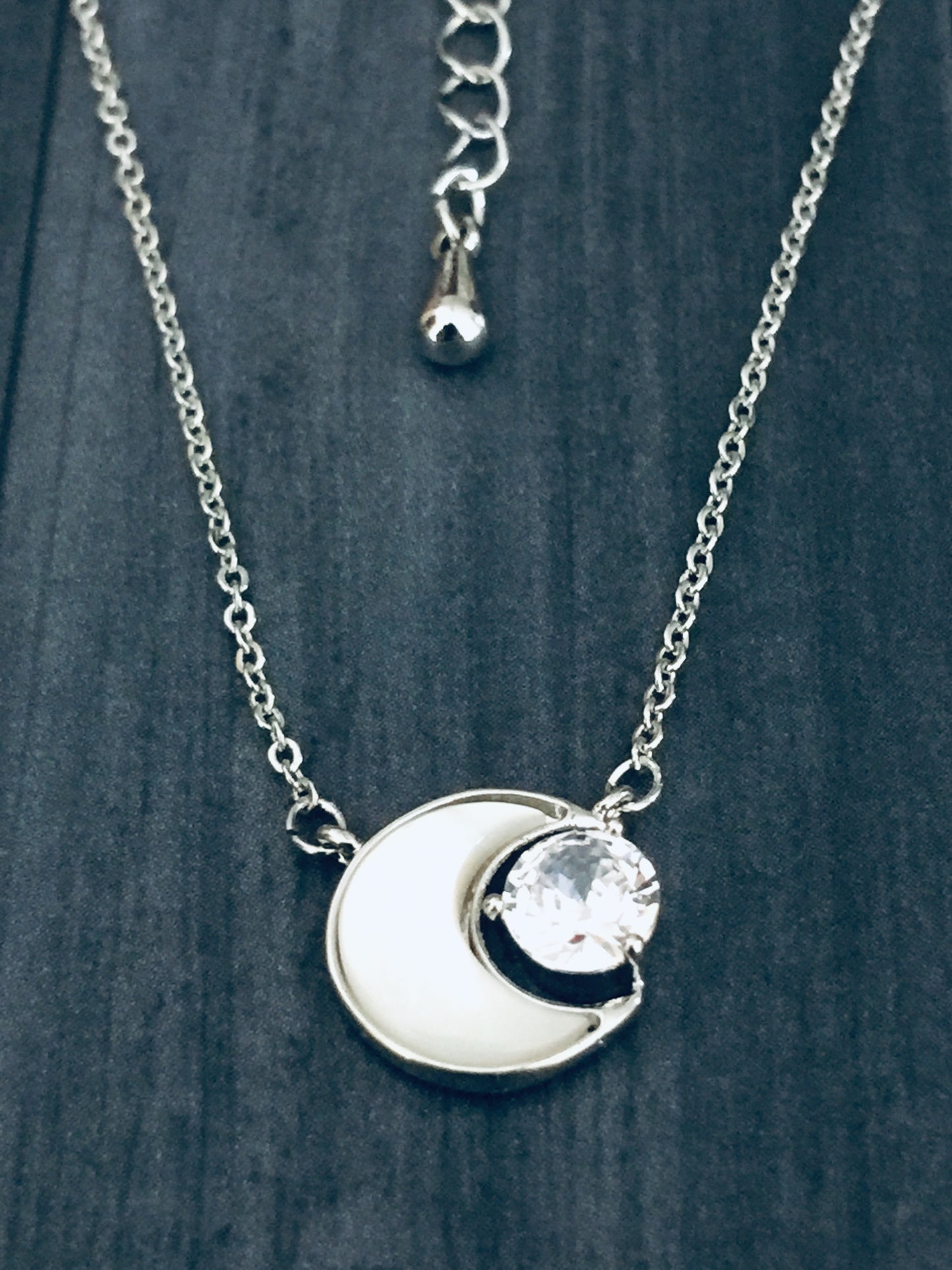 Crystal Moon Necklace
