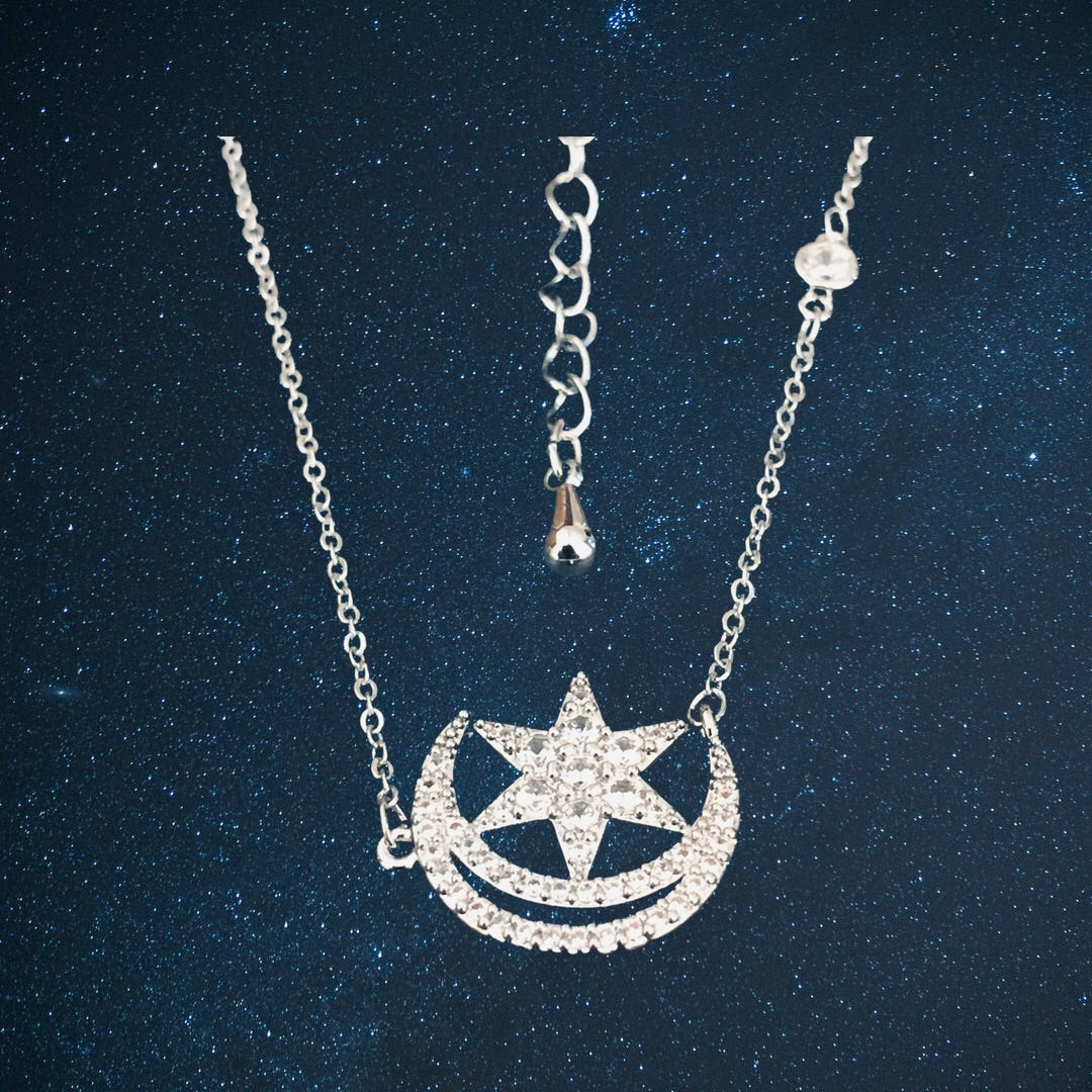 Moon Star Necklace