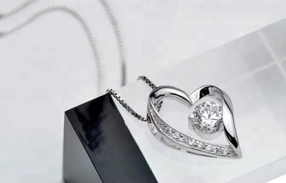 CZ Heart Necklace