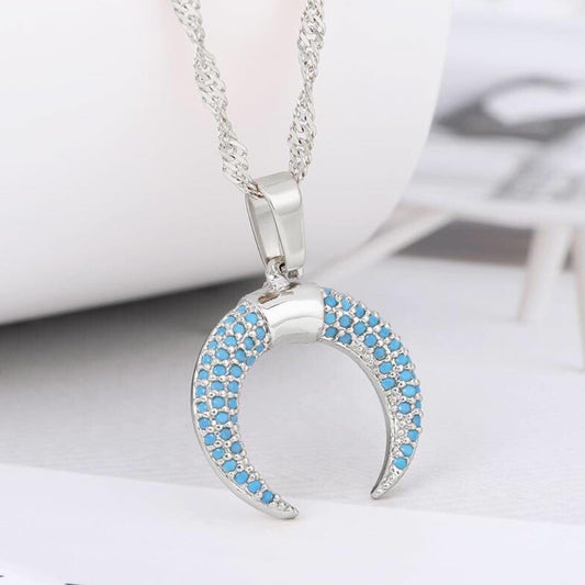 Blue Moon Necklace