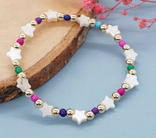 Load image into Gallery viewer, Star Bead Bracelet