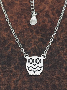 Tiny Owl Necklace