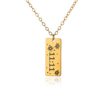 Load image into Gallery viewer, Make a Wish 11:11  Necklace