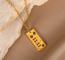 Load image into Gallery viewer, Make a Wish 11:11  Necklace