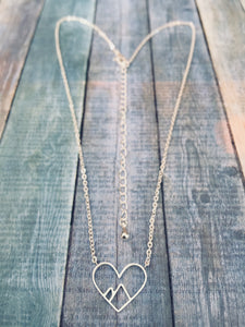 Mountain Heart Necklace
