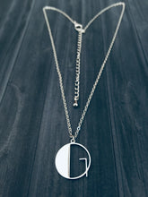 Load image into Gallery viewer, G Initial Necklace